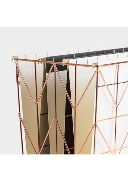 Brands Ofis Aksesuarı, Metal Tellerden Askılı Dosya Saklama Bakır modelleri