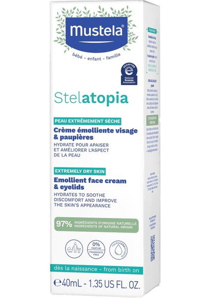 Stelatopia Emollient Yüz Kremi 40 ml fiyatları