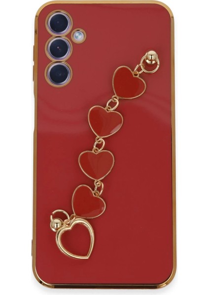 Samsung Galaxy A24 4g Kılıf Esila Silikon - KIRMIZI-(5796) - N395J094-M60395