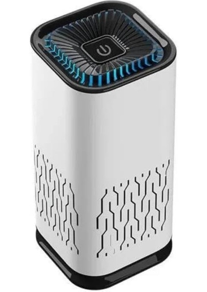 Araba Hava Temizleyici Araç Kötü Koku Önleyici Air Purifier Araba Ev Ofis Hava Temizleyici Beyaz