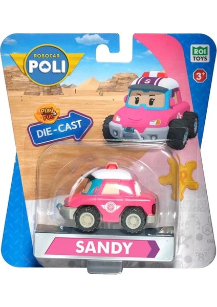 Robocar Poli Metal Araç Karakter Figür Sandy - POLI/MRT-0613 modelleri