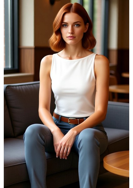 Kadın Kayık Yaka Fitted Crop Bluz Viskon Ribana Dokuma Tipi Ince Askılı Günlük Kullanıma Uygun fiyatları