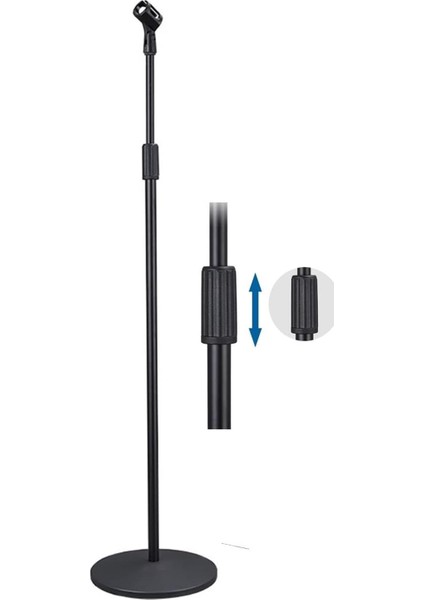 Bms-01 Profesyonel Boy Mikrofon Sehpası Standı (90-180 Cm)