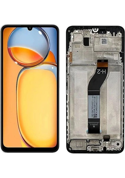 Xiaomi Uyumlu Redmi 13C LCD Ekran Dokunmatik Siyah Çıtalı Servis