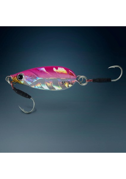 Deniz Balıkçılığı Casting Jig Kaşık - 10g - Pembe - Biastos Slow