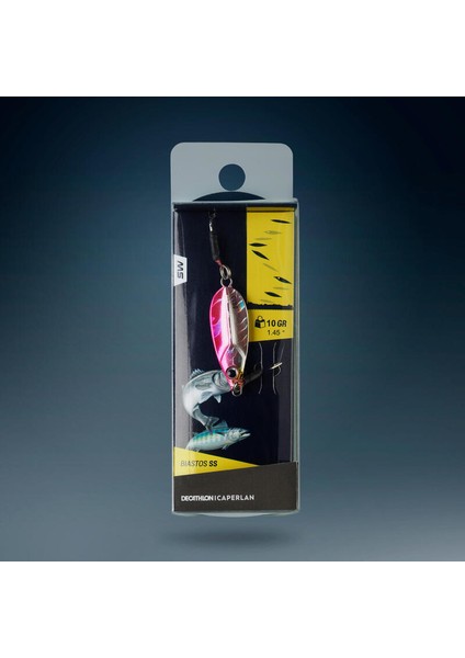 Deniz Balıkçılığı Casting Jig Kaşık - 10g - Pembe - Biastos Slow