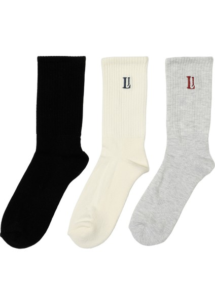 Wl L 3 Lu Skt-W 5pr Mavi Kadın Soket Çorap