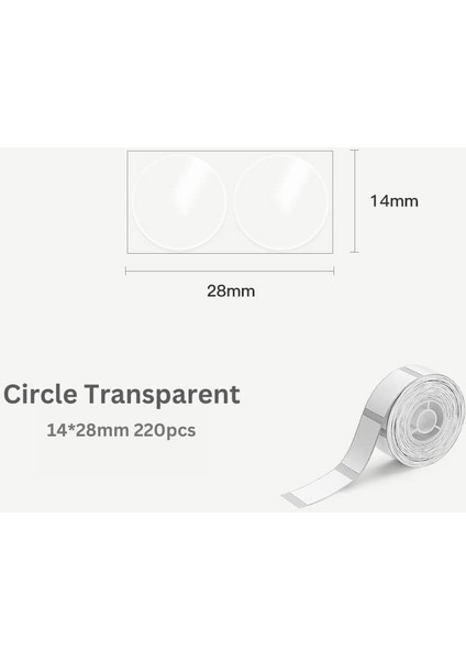 Nıımbot TT14*28-220TRANSPARENT (D11,D110,D101,H1S) modelleri