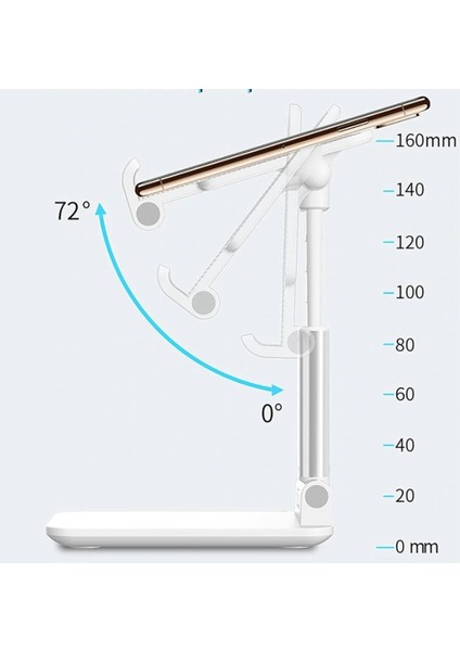 Katlanabilir Masaüstü Telefon Tutucu Stand (5224) modelleri