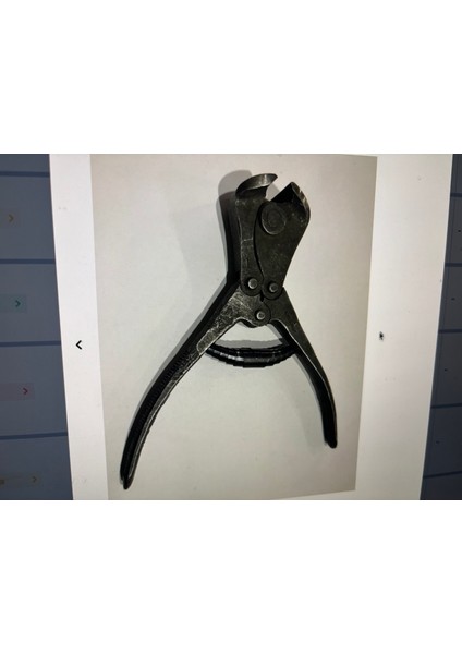 Antika Fur Harten Draht 1940'S Alman Yaylı Tel Kesici Kerpeten - Çalışır Durumda