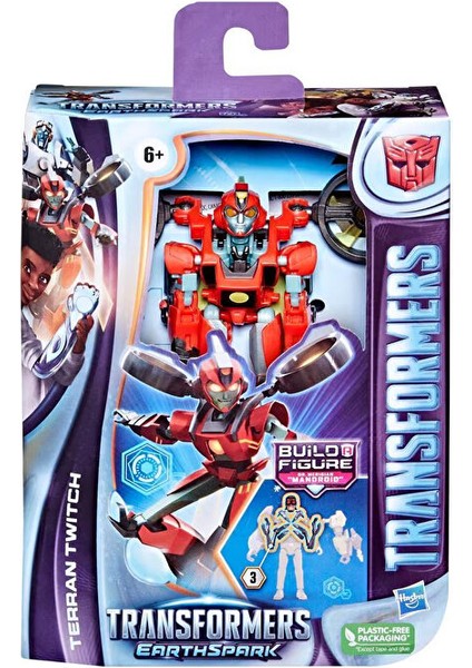 Transformers Earthspark Deluxe Figür Terran Twitch F6734 fırsatları