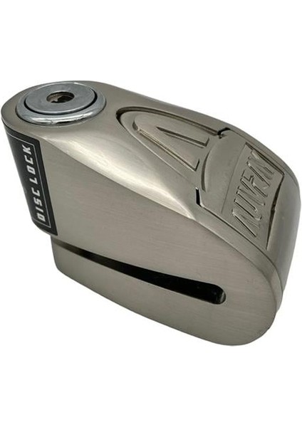 Alarmlı Disk Kilidi 6mm Çelik B-Lock-06 (120 Db - Inox)