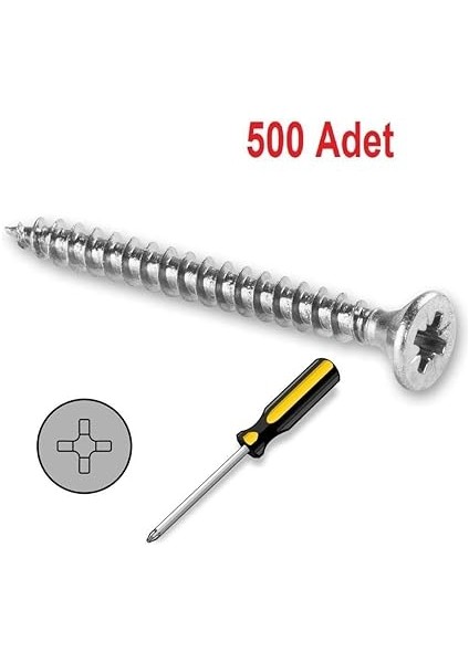 Sunta Vidası 3.5X40 mm 500 Ad modelleri