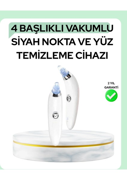 Buğz Gözenek Açıcı Buhar Etkili Vakumlu Siyah Nokta Temizleyici – Farklı Cilt Tiplerine Uygun