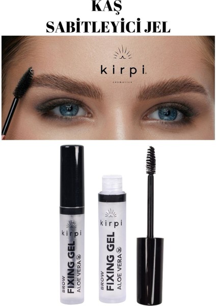 Kaş Sabitleyici Jel -Brow Fixing Gel Aloe Vera 8ml,2 Li Avantajlı Paket modelleri