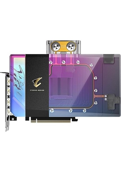 Geforce Rtx 5090 Aorus Xtreme Waterforce Wb 32G Ekran Kartı 32 GB Gddr7 384-BIT Pcıe 5.0 Su Soğutma Bloğu indirimleri