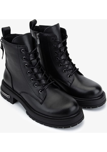 Kadın Hakiki Deri Siyah Casual Bot 1164 5312 Bn Bot SK25-26 Sıyah Nappa fiyatları