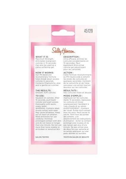 Coty Sally Hansen 30003424000 Anında Kütikül Sökücü, 1 Sıvı Onsu
