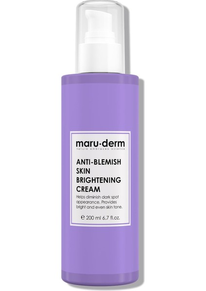 Leke Karşıtı Cilt Beyazlatıcı Bakım Kremi 200ML