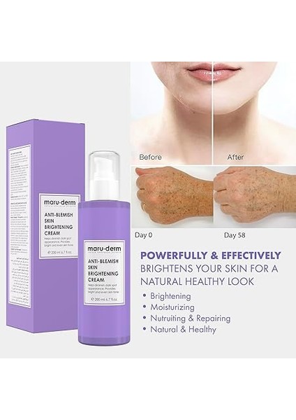 Leke Karşıtı Cilt Beyazlatıcı Bakım Kremi 200ML fiyatları