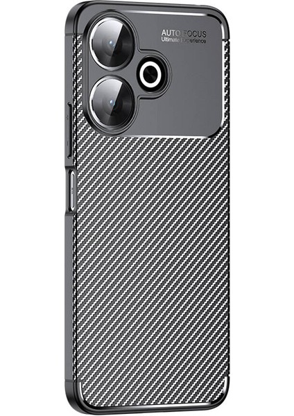 Xiaomi Redmi 13 4g Kılıf Mrsa Negro Silikon Kapak-Siyah