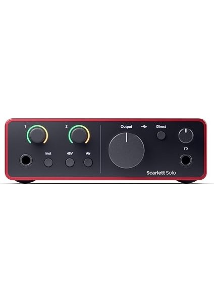 Focusrite Scarlett Solo Studio (4. Nesil) USB Ses Arabirimi ve Dalgalar Müzisyenleri 2 Paketi fiyatları