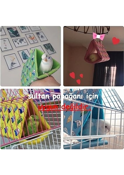 Arkadaşım Muhabbet Kuşu Yuvası Uyku Hamağı Çadırı Yeşil fiyatları