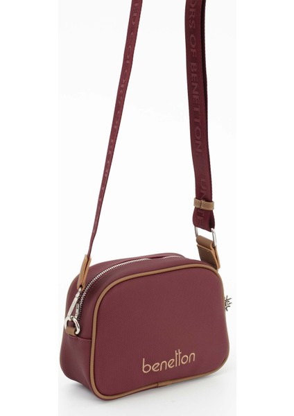 Benetton Kadın Çapraz Çanta Bordo - Camel BNT1648 modelleri