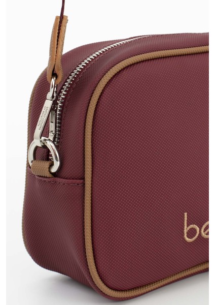 Benetton Kadın Çapraz Çanta Bordo - Camel BNT1648 indirimleri