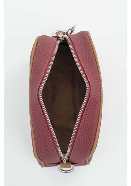 Benetton Kadın Çapraz Çanta Bordo - Camel BNT1648