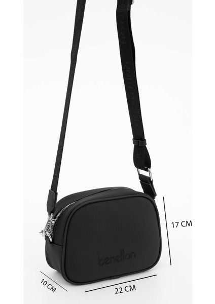 Benetton Kadın Çapraz Çanta Bordo - Camel BNT1648