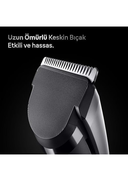 Braun Saç Kesme Makinesi Series 7, +5 Aksesuar, Ömür Boyu Keskin Bıçak, 17 Uzunluk, HC7590 fiyatları
