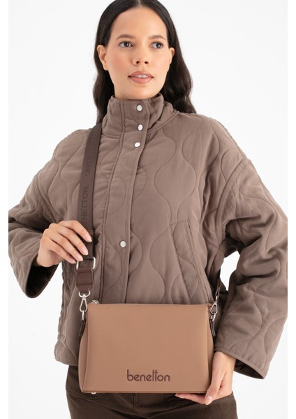 Benetton Kadın Çapraz Çanta Taba-Kahve BNT1671