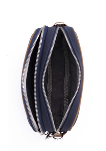 Benetton Kadın Kol Çantası Lacivert-Camel BNT1682 indirimleri