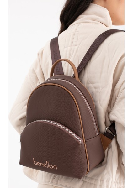Benetton Kadın Sırt Çantası Kahve-Camel BNT1676