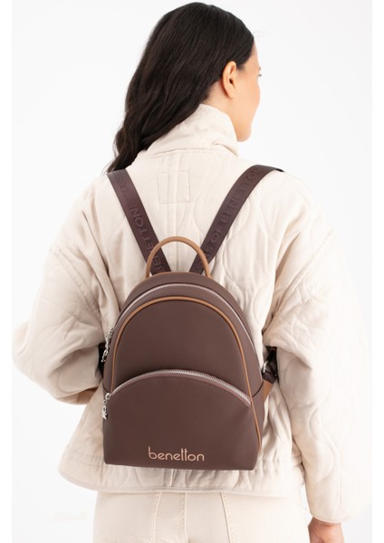 Benetton Kadın Sırt Çantası Kahve-Camel BNT1676 fiyatları