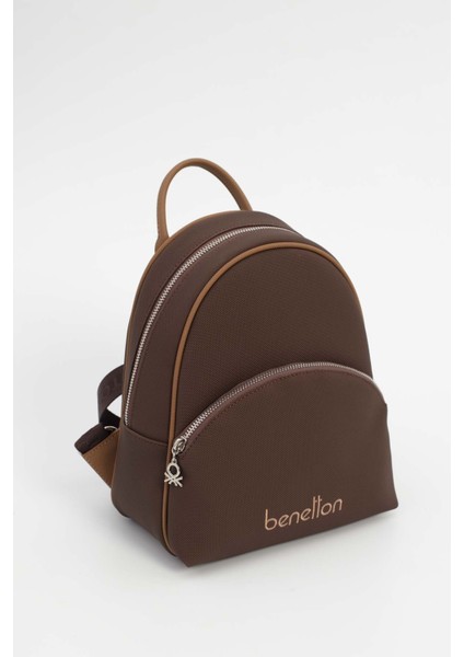 Benetton Kadın Sırt Çantası Kahve-Camel BNT1676 modelleri