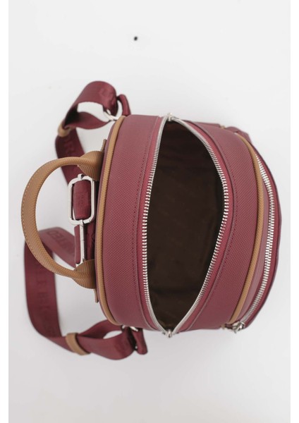 Benetton Kadın Sırt Çantası Bordo - Camel BNT1676
