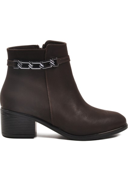 Kahve Içi Polarlı Fermuarlı Kadın Bot 325131 Z fiyatları