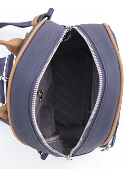 Benetton Kadın Sırt Çantası Lacivert-Camel BNT1676