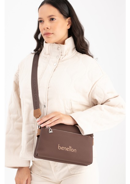 Benetton Kadın Çapraz Çanta Kahve-Camel BNT1667 fiyatları