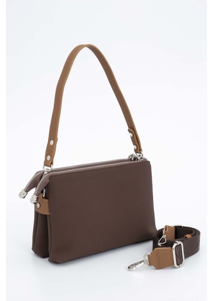 Benetton Kadın Çapraz Çanta Kahve-Camel BNT1667 indirimleri