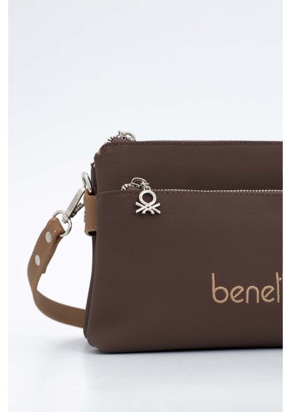 Benetton Kadın Çapraz Çanta Kahve-Camel BNT1667