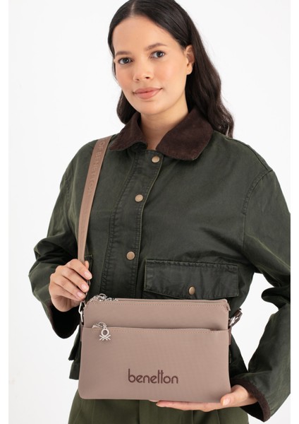 Benetton Kadın Çapraz Çanta Vızon-Kahve BNT1667