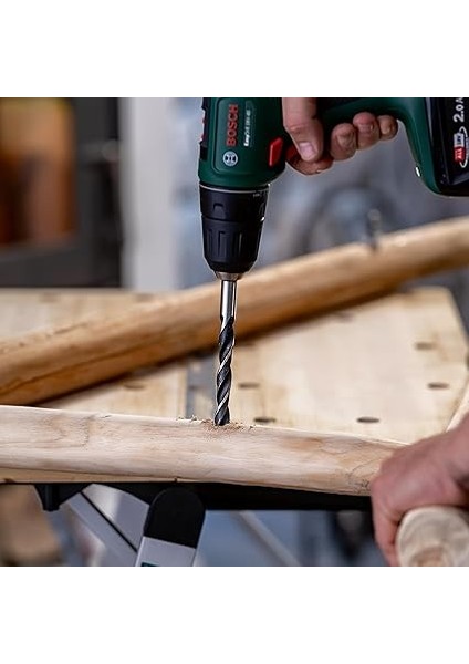 Beton Matkap Ucu ve Vidalama Seti, Yeşil, 15 Adet, Ahşap Delme Ucu: 4/6/8, Beton Delme Ucu: 5/6/8, Uzun Ömürlü Kullanım fırsatları