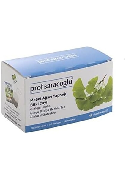 Prof Saracoglu Ginko Biloba 20'li Bitki Çayı