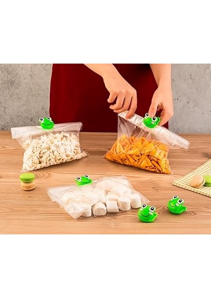 Çok Amaçlı Klips,gıda Saklama,sevimli Paket Klipsi 3lü Set fiyatları