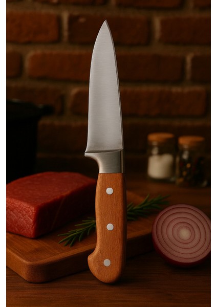 Sürmene Paslanmaz Çelik Kasap Bıçağı 27 cm