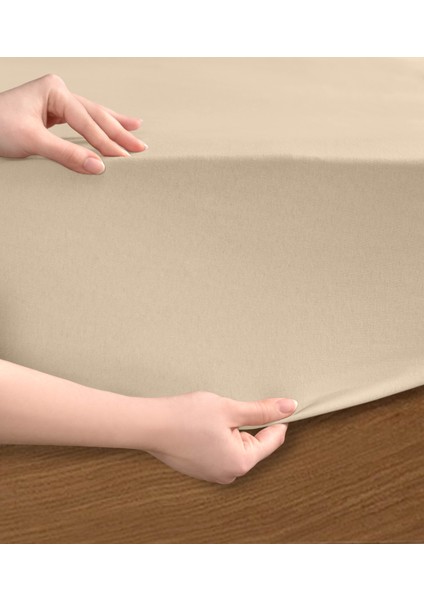 %100 Pamuk Penye Lastikli Çarşaf | Tek ve Çift Kişilik | Yumuşak, Nefes Alan, Kaymaz Kumaş – Renk Seçenekli modelleri