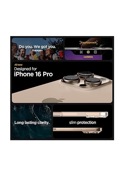 iPhone 16 Pro ile Uyumlu Ince Kılıf Ultra Hybrid Sararma Karşıtı Duraclear Hava Kanalı Teknolojisi Askeri Sınıf Koruma Frost Clear Mat Kapak - ACS08122 fiyatları